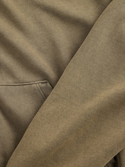 Gap Green Vintage Soft Full-Zip Wedge Hoodie - Image 4 of 4