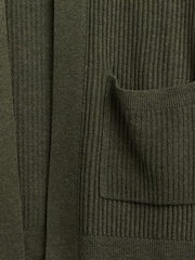 Gap Green Long Open Cardigan - Image 5 of 5