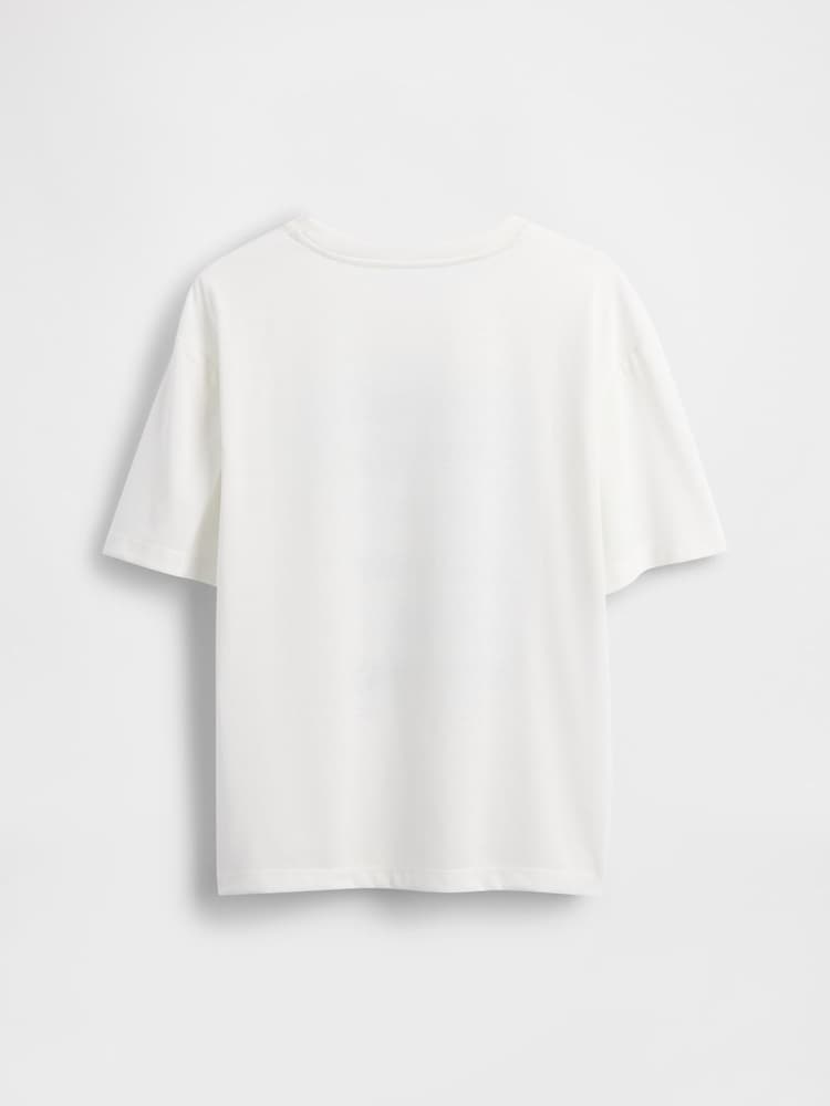 Gap White Star Wars Graphic T-Shirt (6-13yrs) (6-13yrs) - Image 2 of 3