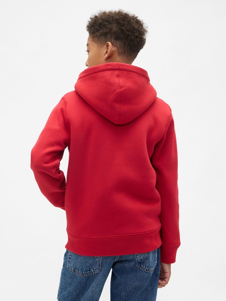 Gap Logo Sherpa Zip-Up Hoodie (4-13yrs) (4-13yrs) - Slika 2 iz 5