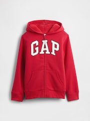 Gap Logo Sherpa Zip-Up Hoodie (4-13yrs) (4-13yrs) - Slika 4 iz 5