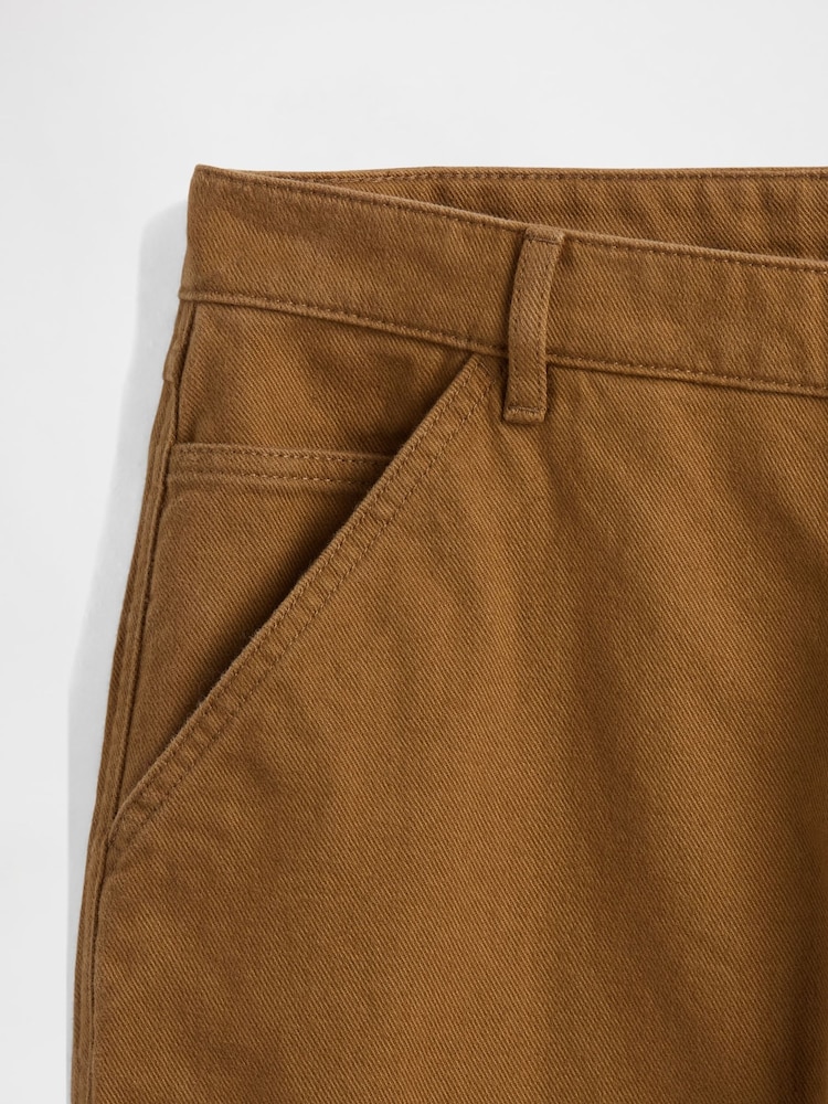 Gap Brown Relaxed Utility Chinos - Image 5 of 5