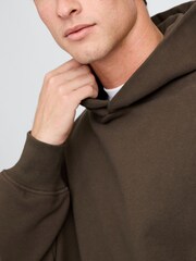 Gap Brown Oversized Heavyweight Hoodie - Image 4 of 4