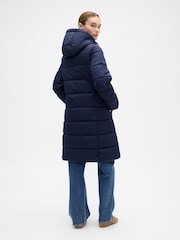 Gap Blue ColdControl Relaxed Midi Puffer Coat - Image 2 of 4