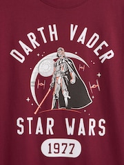Burgundsko rdeča - Gap Star Wars Graphic Crew Neck Short Sleeve T-Shirt (4-13yrs) (4-13yrs) - Slika 3 iz 3