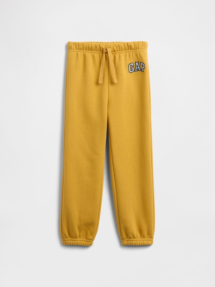 Gap Yellow Logo Pull on Joggers (6mths-5yrs) (6mths-5yrs) - Image 1 of 3