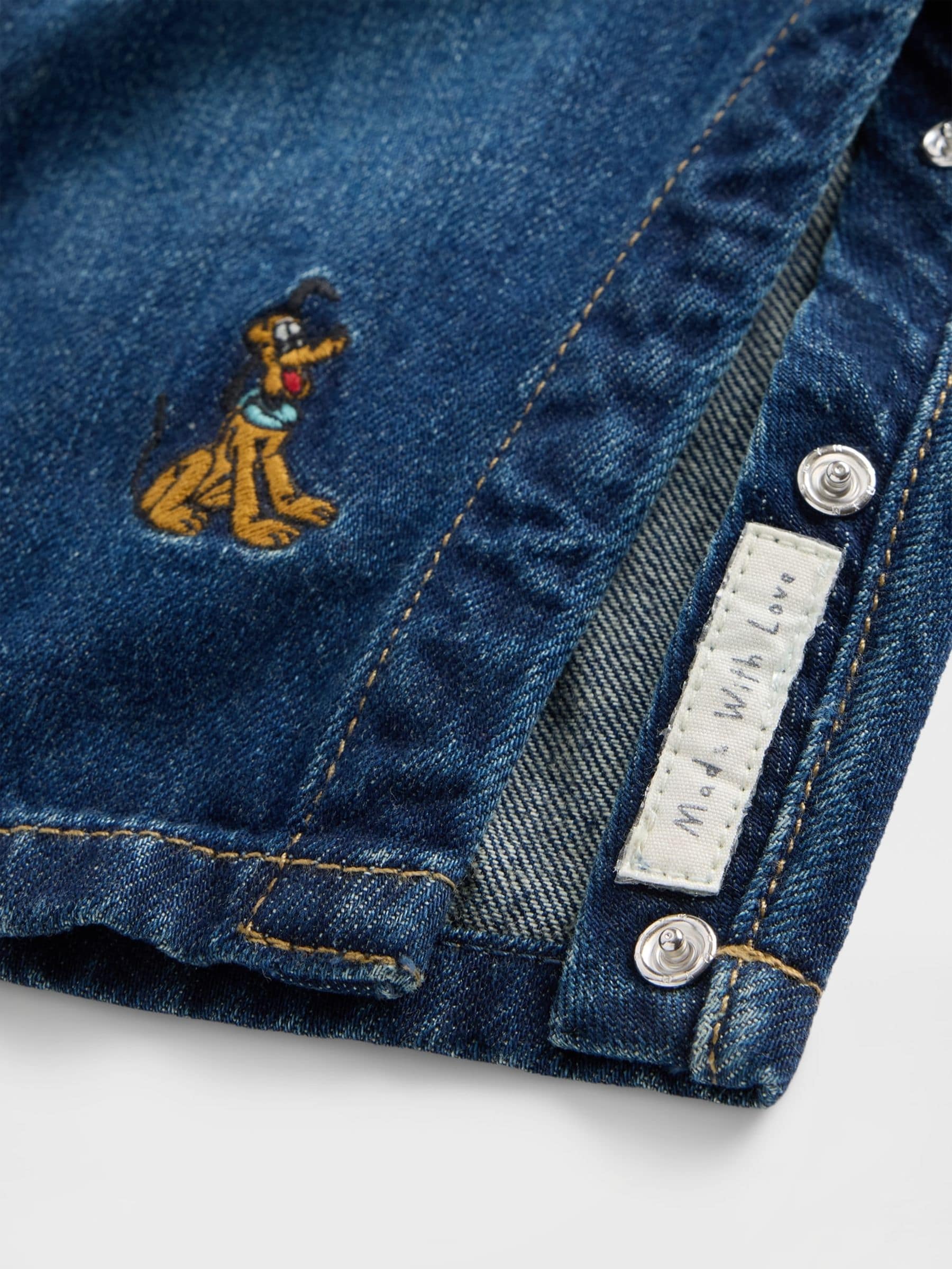 Buy Gap Blue Mickey & Friends Disney Denim Dungarees (Newborn