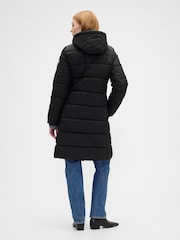Gap Black ColdControl Relaxed Midi Puffer Coat - Image 2 of 4