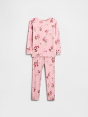 Gap Pink Brushed Cotton Pyjama Set (6mths-5yrs) (6mths-5yrs) - Image 1 of 2