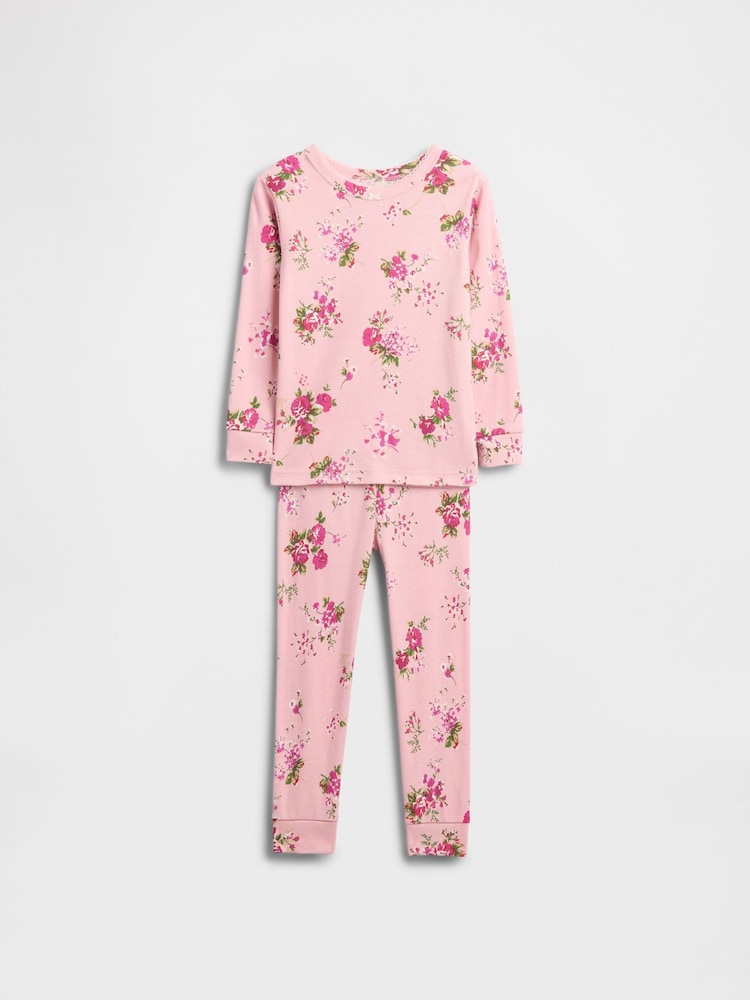 Gap Pink Brushed Cotton Pyjama Set (6mths-5yrs) (6mths-5yrs) - Image 1 of 2 Gap Pink Brushed Cotton Pyjama Set (6mths-5yrs) (6mths-5yrs) - Image 1 of 2