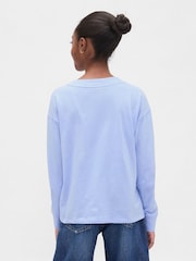 Gap Blue Disney Oversized Graphic T-Shirt (4-13yrs) (4-13yrs) - Image 2 of 4