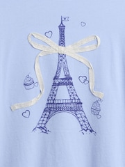 Gap Blue Disney Oversized Graphic T-Shirt (4-13yrs) (4-13yrs) - Image 4 of 4