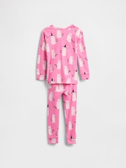 Gato rosa - Gap Brushed Cotton Halloween Pyjamas Set (6mths-5yrs) (6mths-5yrs) - Imagen 2 de 2