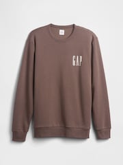 Gap Brown Logo Sweatshirt - Image 4 of 4