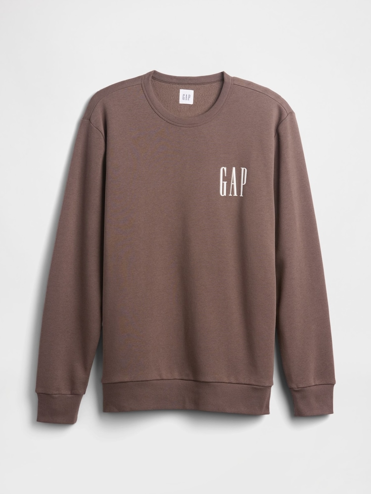 Gap Brown Logo Sweatshirt - Image 4 of 4
