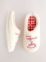 Café - Mule Borg Slippers - Imagen 1 de 11