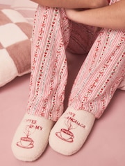 Café - Mule Borg Slippers - Imagen 2 de 11