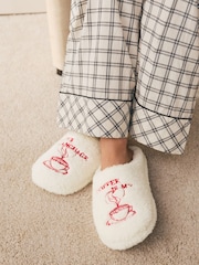 Café - Mule Borg Slippers - Imagen 3 de 11
