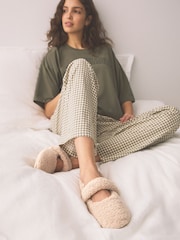 Neutral Borg Ballet Slippers - Image 3 of 9