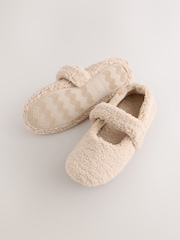 Neutral Borg Ballet Slippers - Image 8 of 9