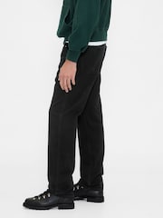 Gap Black Relaxed Utility Chinos - Image 4 of 5