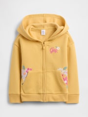 Gap Yellow Logo Zip Hoodie (6mths-5yrs) (6mths-5yrs) - Image 1 of 3