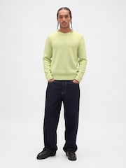 Gap Green Classic Crew Neck Jumper - Image 3 of 4