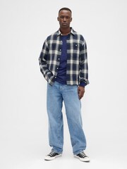 Gap Blue Long Sleeve Everyday T-Shirt - Image 3 of 5