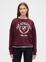 Gap Red Oversized Graphic Sweatshirt - Image 1 of 4