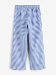 Gap Blue Stripe Flannel Pyjama Trousers (6-13yrs) (6-13yrs) - Image 6 of 9