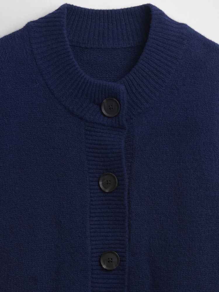 Gap Navy Blue CashSoft Oversized Chunky Cardigan - Image 2 of 2