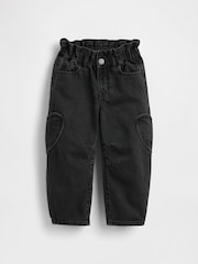 Gap Black Heart Pocket Horseshoe Jeans (6mths-5yrs) (6mths-5yrs) - Image 2 of 3