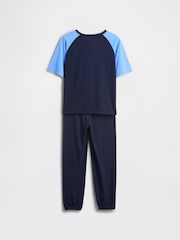 Gap Navy Blue Marvel Pyjama Joggers Set (6-13yrs) (6-13yrs) - Image 2 of 3
