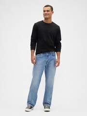 Gap Black Long Sleeve Everyday T-Shirt - Image 3 of 5