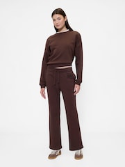 Gap Brown Logo Straight Joggers - Image 1 of 5