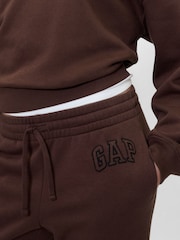 Gap Brown Logo Straight Joggers - Image 4 of 5