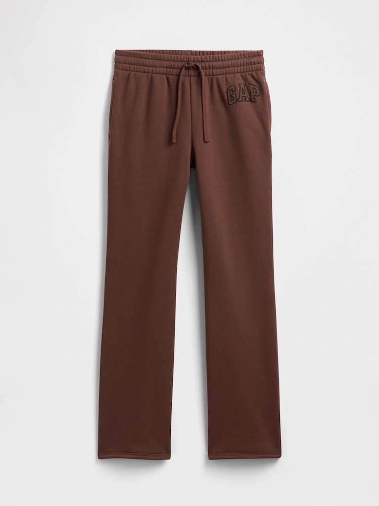 Gap Brown Logo Straight Joggers - Image 5 of 5