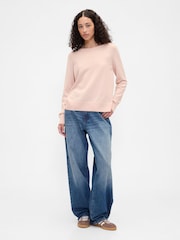 Gap Blush Pink Bella Boat Neck Jumper - Image 3 of 5