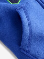 Gap Blue Logo Sherpa Zip Hoodie (6mths-5yrs) (6mths-5yrs) - Image 6 of 6