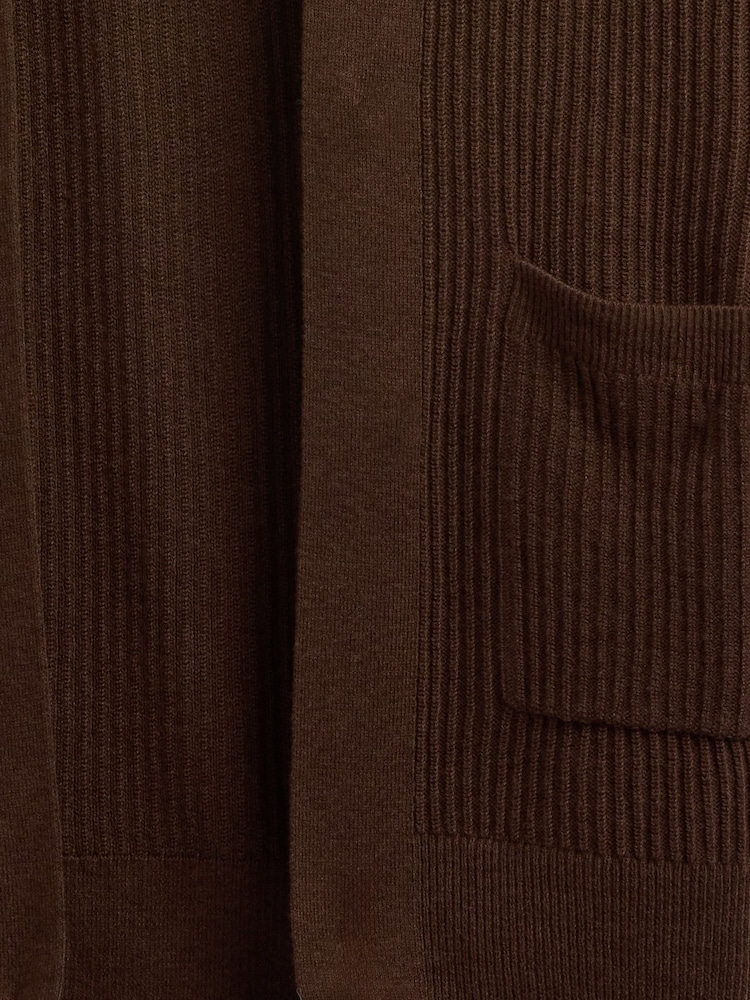 Gap Brown Long Open Cardigan - Image 5 of 5 Gap Brown Long Open Cardigan - Image 5 of 5