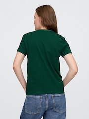 Gap Green Favourite Crew Neck Short Sleeve T-Shirt - Image 2 of 5