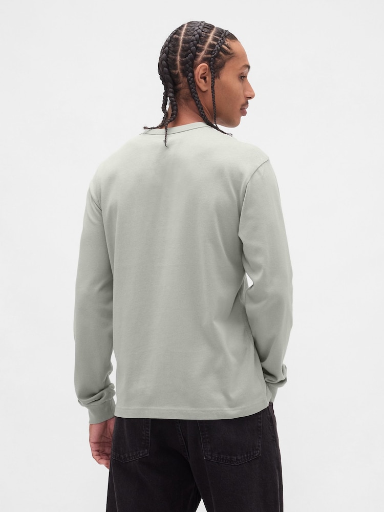 Gap Green Heavyweight Relaxed T-Shirt - Image 2 of 4