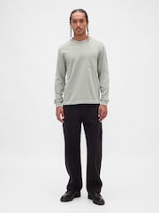 Gap Green Heavyweight Relaxed T-Shirt - Image 3 of 4