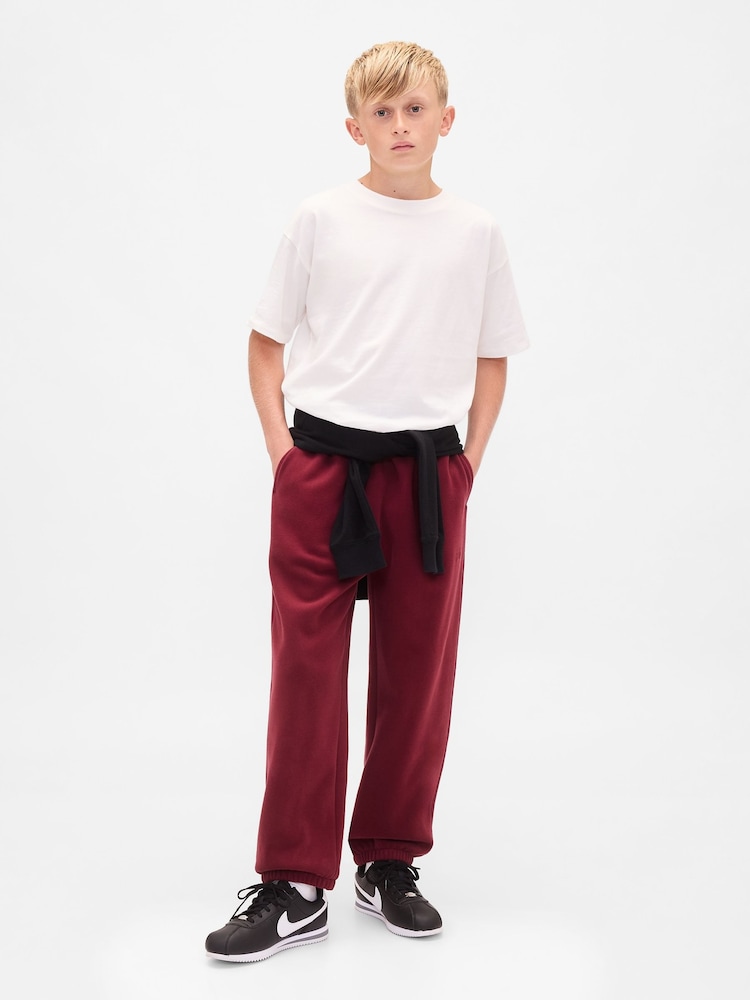 Gap Red VintageSoft Baggy Joggers (4-13yrs) (4-13yrs) - Image 1 of 4