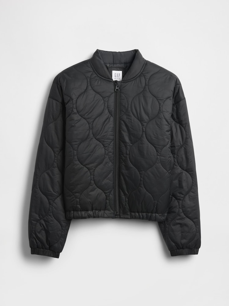 Gap Black Lightweight Quilted Puffer Jacket (4-13yrs) - Image 6 of 6 Gap Black Lightweight Quilted Puffer Jacket (4-13yrs) - Image 6 of 6