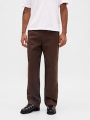 Gap Brown Modern Baggy Chinos - Image 1 of 5
