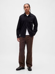 Gap Brown Modern Baggy Chinos - Image 4 of 5