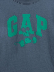 Gap Blue Disney Logo Crew Neck T-Shirt (6mths-5yrs) (6mths-5yrs) - Image 3 of 3