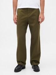 Gap Green Modern Baggy Chinos - Image 1 of 5