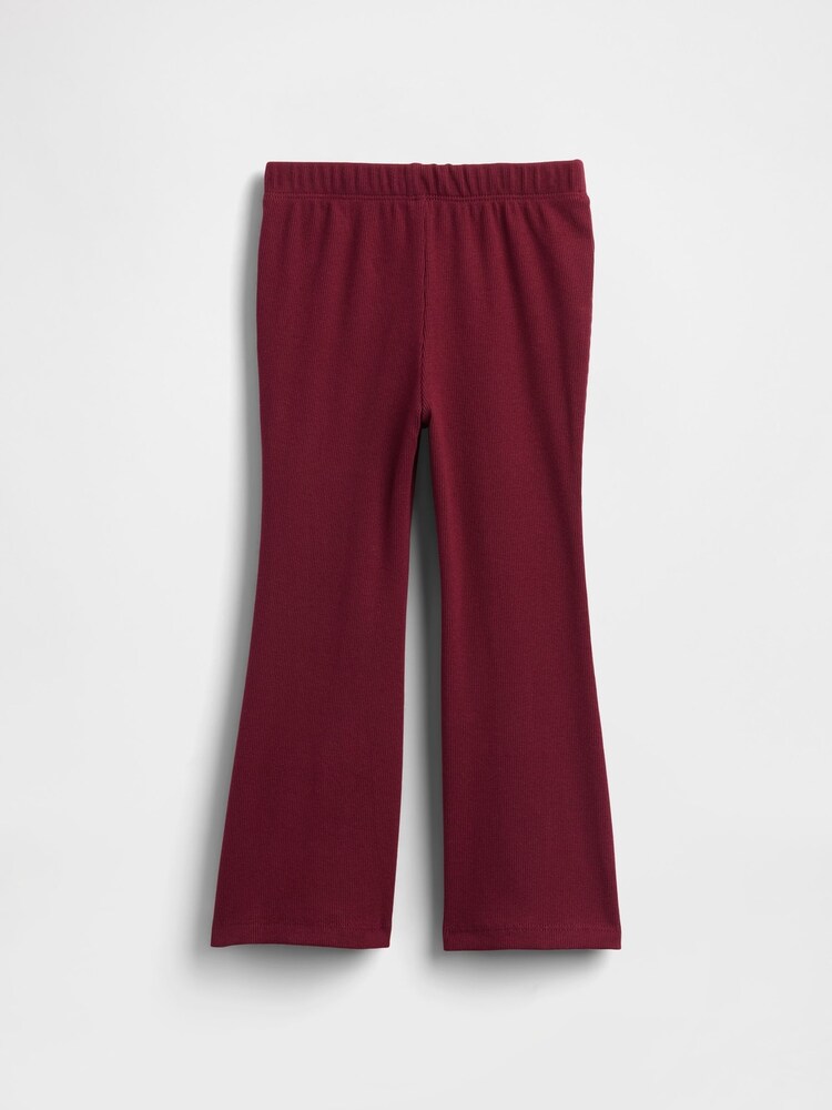 Gap Burgundy Red Mix and Match Flare Leggings (6mths-5yrs) (6mths-5yrs) - Image 2 of 2 Gap Burgundy Red Mix and Match Flare Leggings (6mths-5yrs) (6mths-5yrs) - Image 2 of 2